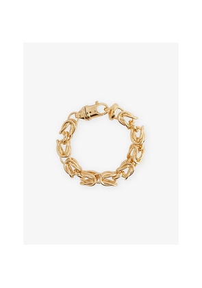 Womens Toteme Byzantine 24ct Yellow-Gold Plated Brass Bracelet