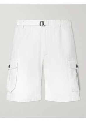 SEASE - Straight-Leg Cotton-Twill Shorts - Men - White - S