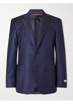 Canali - Puppytooth Wool Suit Jacket - Men - Blue - IT 46