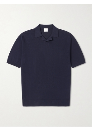 Eleventy - Cotton Polo Shirt - Men - Blue - XS