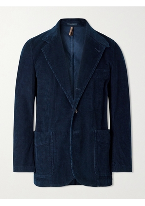 Drake's - Cotton-Corduroy Blazer - Men - Blue - UK/US 36