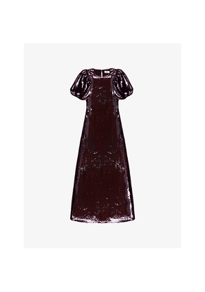 Womens Ro&Zo Annabelle Sequin-Embellished Maxi Dress