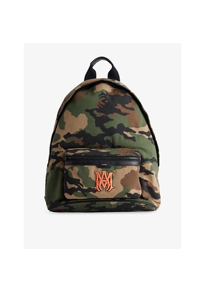 Mens Amiri Ma Camo Cotton Backpack