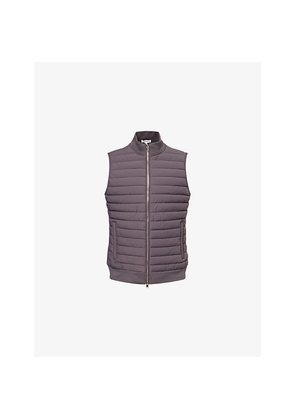Mens Arne Hybrid Quilted Stretch-Woven Gilet