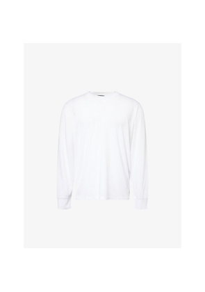 Mens Tom Ford Long-Sleeve Lyocell and Cotton-Blend T-Shirt