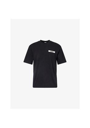Mens Jacquemus Le T-Shirt Logo-Tab Cotton T-Shirt