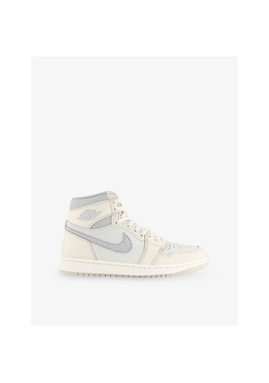 Mens Air Jordan 1 Retro Hi OG V3 Leather Trainers