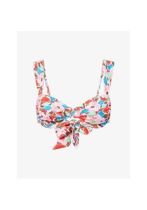 Womens Away That Day Isla Del Sol Bikini Top