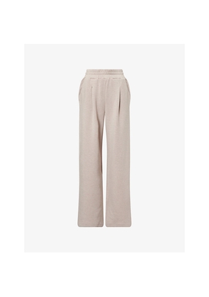 Womens Varley The Extra Wide-Leg Stretch-Woven Trousers