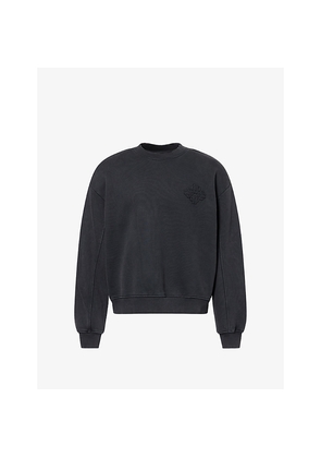 Mens The Couture Club Borg Emblem Cotton Jumper