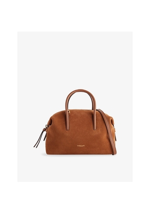Womens Demellier The Small Stockholm Suede Handbag