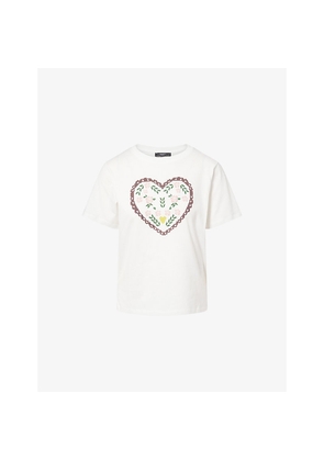 Womens Weekend Max Mara Tenue Round-Neck Cotton-Jersey T-Shirt