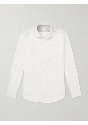 Eleventy - Linen Shirt - Men - White - S