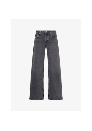 Womens Agolde Low-Rise Loose-Fit Denim Jeans