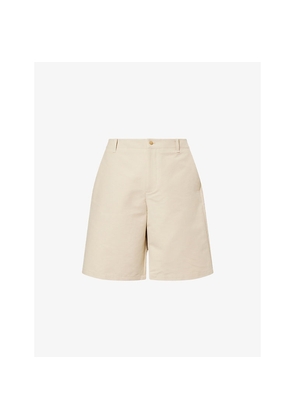 Mens Jacquemus Camargue High-Rise Cotton-Blend Shorts