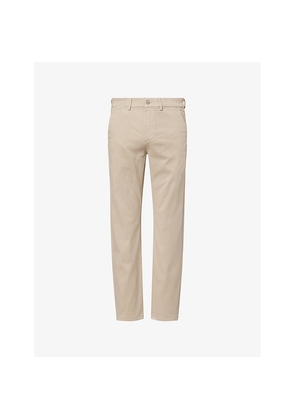 Mens 7 For All Mankind Slimmy Chino Straight-Leg Stretch-Cotton Blend Trousers