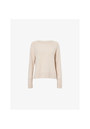 Womens Weekend Max Mara Raglan-Sleeve Round-Neck Cashmere Jumper
