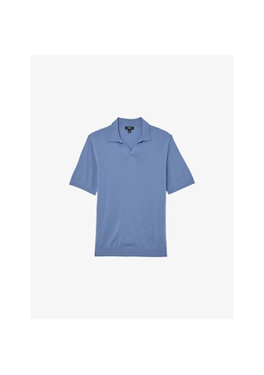 Mens Reiss Duchie Short-Sleeved Wool Polo Shirt
