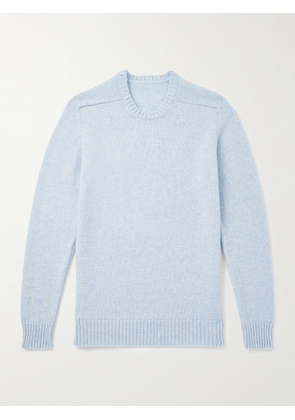 Anderson & Sheppard - Shetland Wool Sweater - Men - Blue - XS