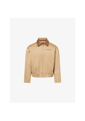 Mens Nahmias Workwear Embroidered Cotton Jacket