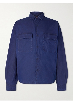 A Kind Of Guise - Nanamica Insulation Padded Cotton-Blend Shell Shirt - Men - Blue - XS