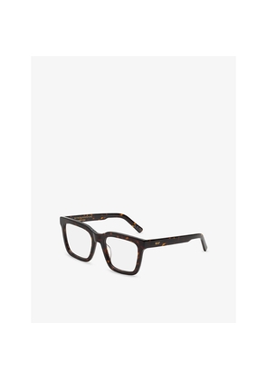Retrosuperfuture Aalto Havana Square-Frame Acetate Optical Glasses