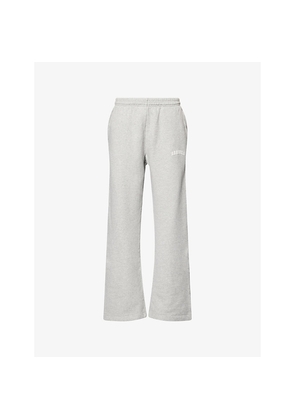 Womens Adanola Varsity Straight Leg Cotton-Jersey Jogging Bottoms
