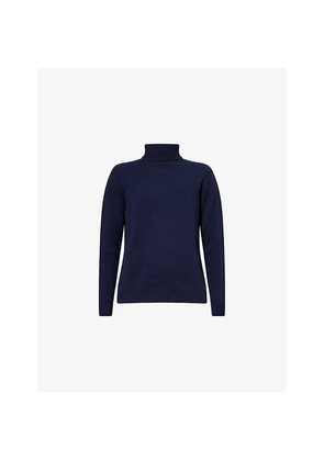 Mens John Smedley Faisal Turtleneck Cashmere and Wool Jumper