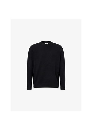 Mens Arne Crew-Neck Long-Sleeve Knitted Jumper