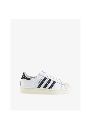 Womens Adidas Superstar II Leather Trainers