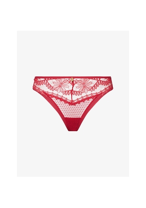 Womens Aubade Mystery Of Love Tanga Lace Briefs