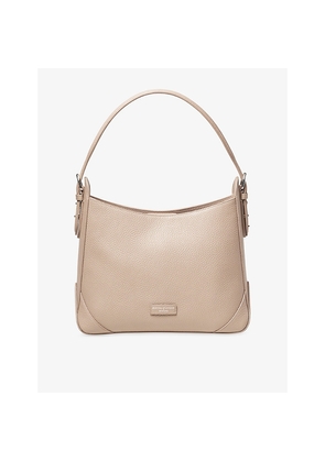 Womens Aspinal Of London Branded Leather Shoulder Bag