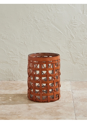 Ralph Lauren Home - Preston Medium Woven Leather Hurricane - Men - Brown