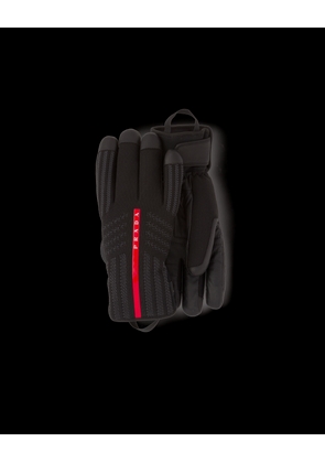 GORE-TEX, leather and knit ski gloves