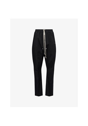 Mens Rick Owens Bela Straight-Leg Cotton Trousers