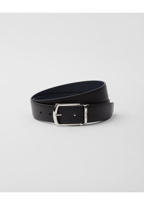 Reversible Saffiano leather belt