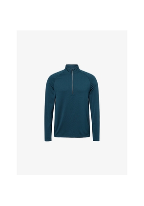 Mens Lululemon Metal Vent Tech Half-Zip Stretch-Woven Top