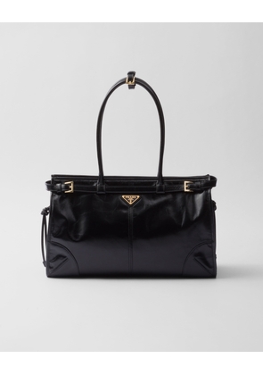 Prada Bonnie large leather handbag