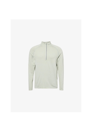 Mens Lululemon Metal Vent Tech Half-Zip Stretch-Woven Top