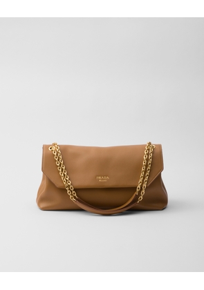 Prada Doux large leather shoulder bag