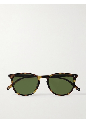 Garrett Leight California Optical - Kinney Round-Frame Tortoiseshell Acetate Sunglasses - Men - Tortoiseshell