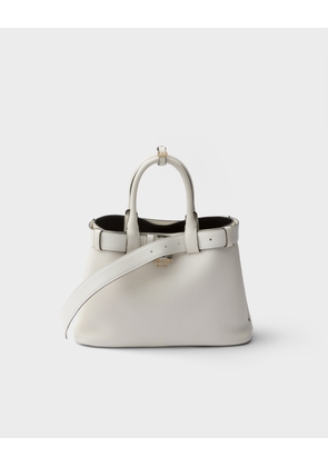 Prada Buckle small leather handbag with belt
