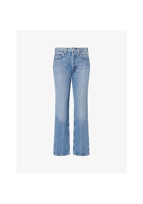 Womens Agolde Lana Straight-Leg Denim Jeans