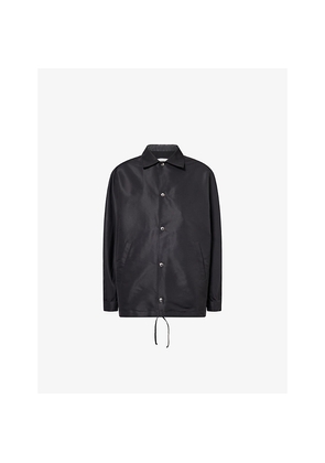 Mens Givenchy Drawstring-Hem Relaxed-Fit Shell Jacket