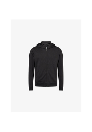 Mens Vuori Ponto Full-Zip Stretch-Woven Hoodie