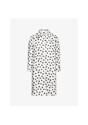 Womens Sister Jane Illume Spot Woven Coat