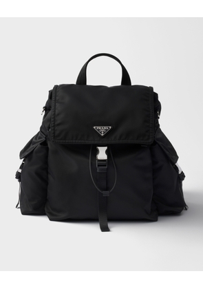 Prada Explore Re-Nylon and leather backpack