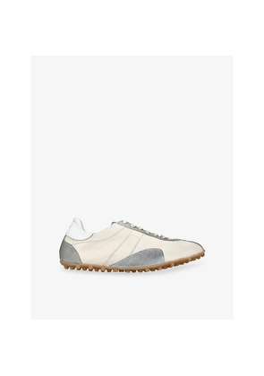 Mens Maison Margiela Sprinters Leather-Suede Trainers