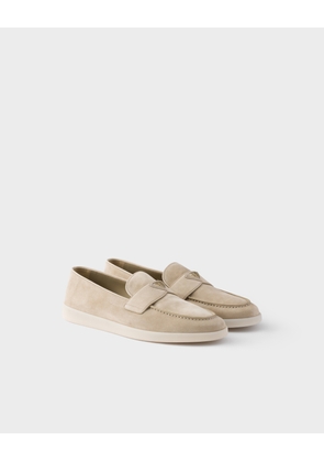 Suede loafers