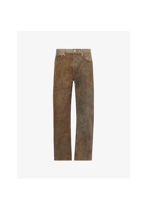 Mens Agolde Arc Wide-Leg Denim Jeans